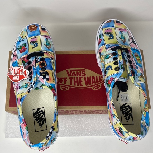 VANS Authentic Los Vans Sneaker Loteria Print - Picture 4 of 8